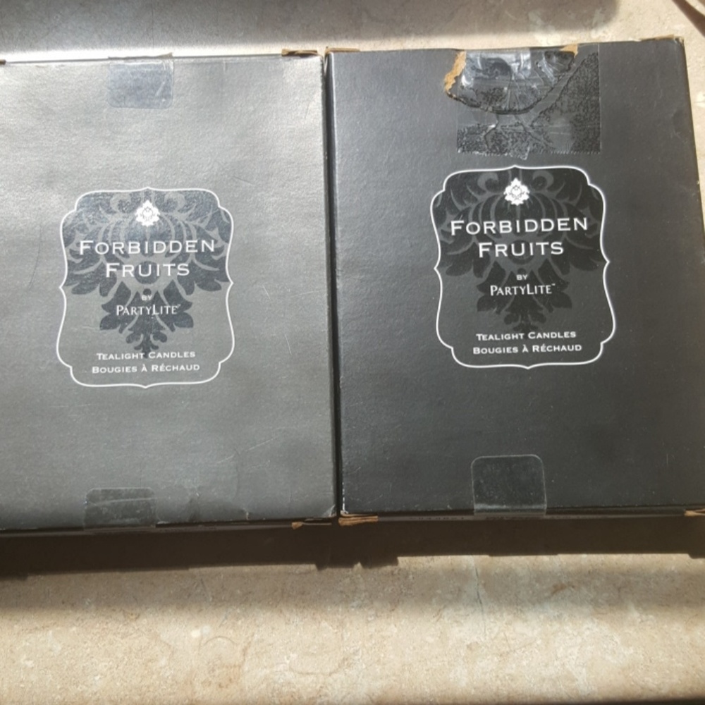 Forbidden Fruits tea light candles - Picture 1 of 4